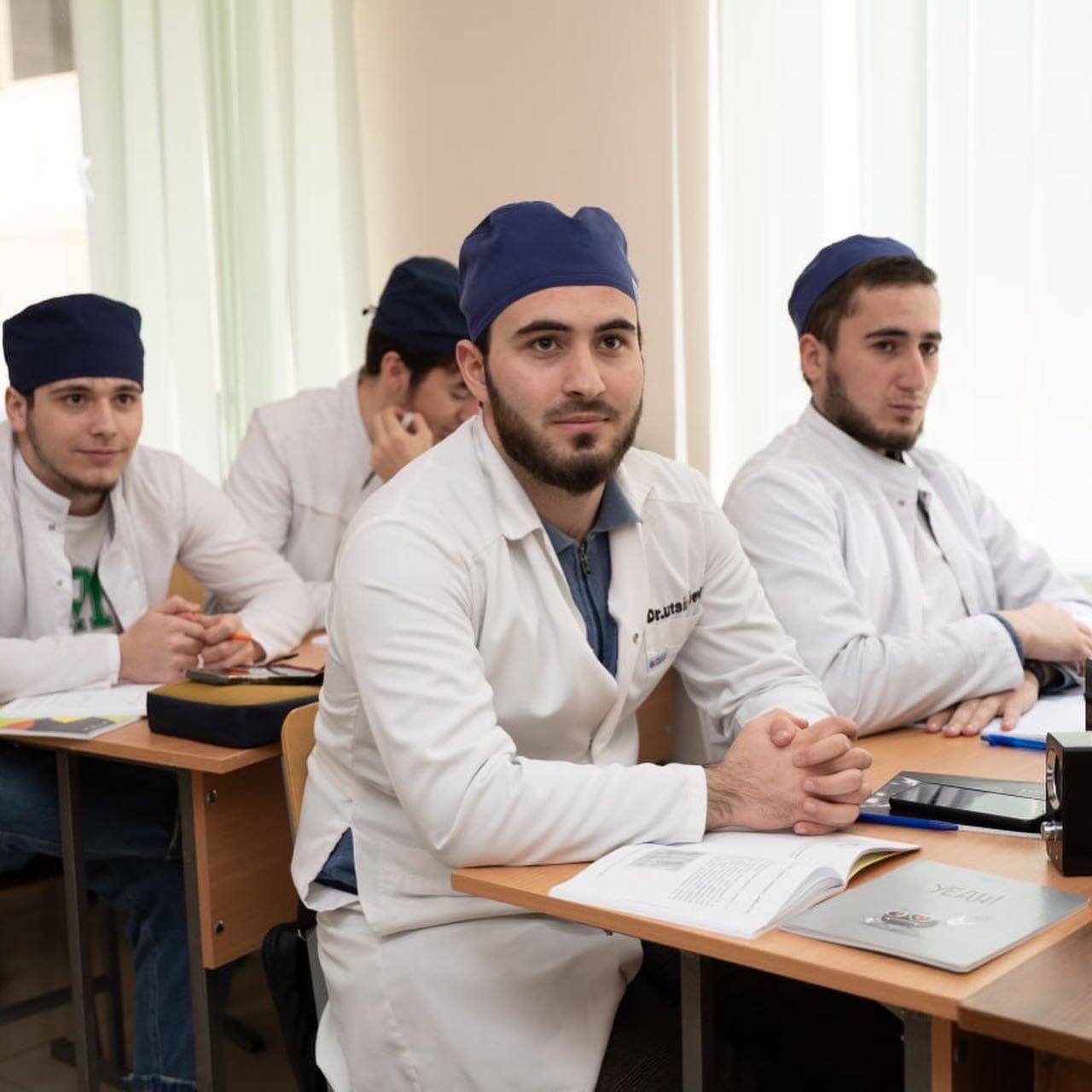 Студенты Научно-клинического центра имени Башларова на занятиях !