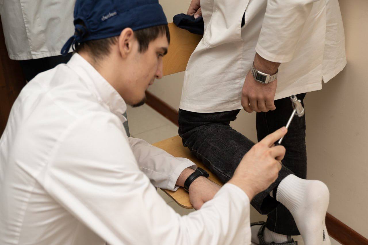 Студенты Научно-клинического центра имени Башларова на занятиях !