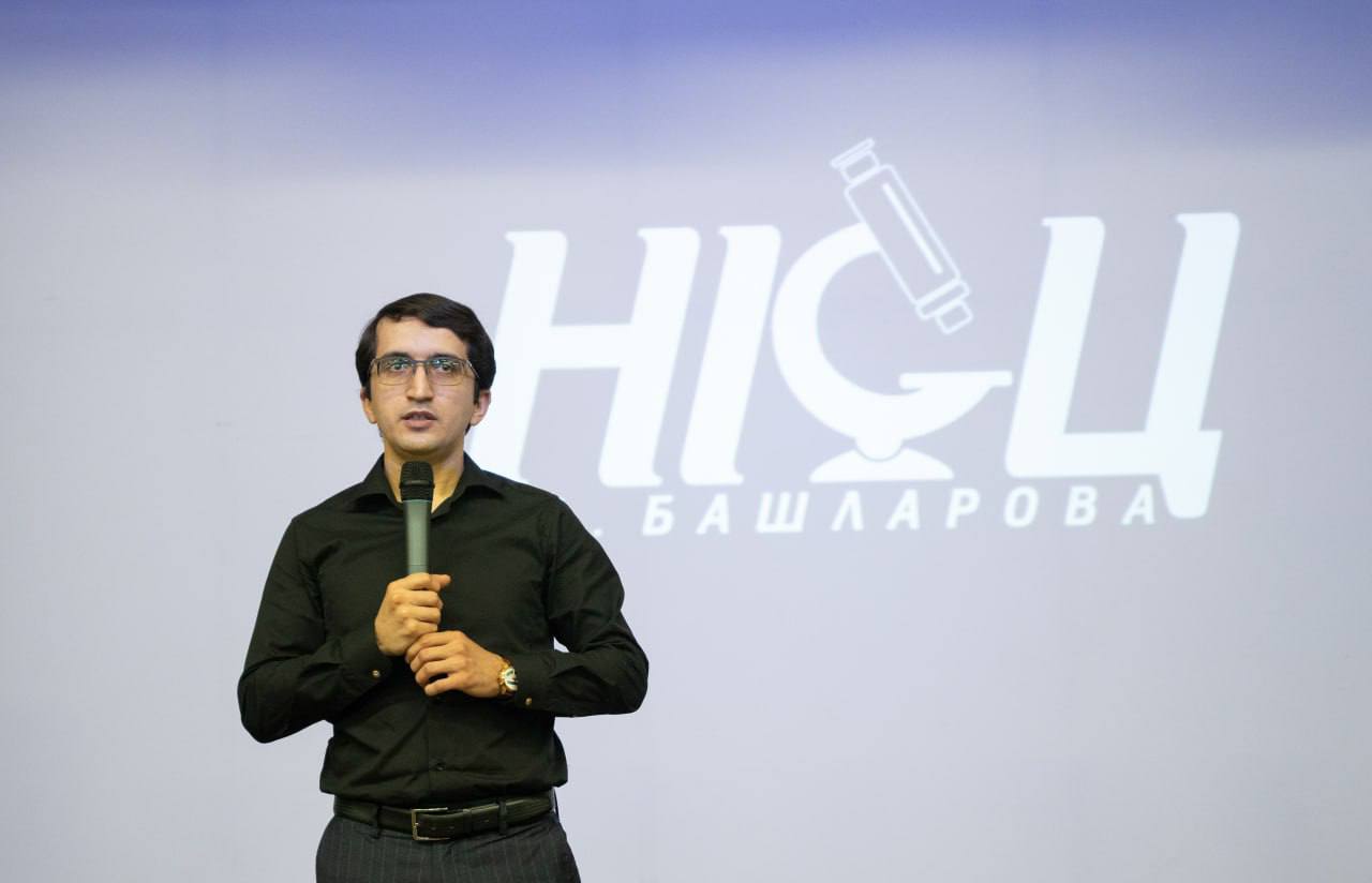 « Уважаемые студенты и коллеги приветствую вас всех в стенах НКЦ им. Башларова»